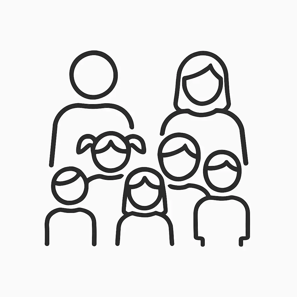 7+ people